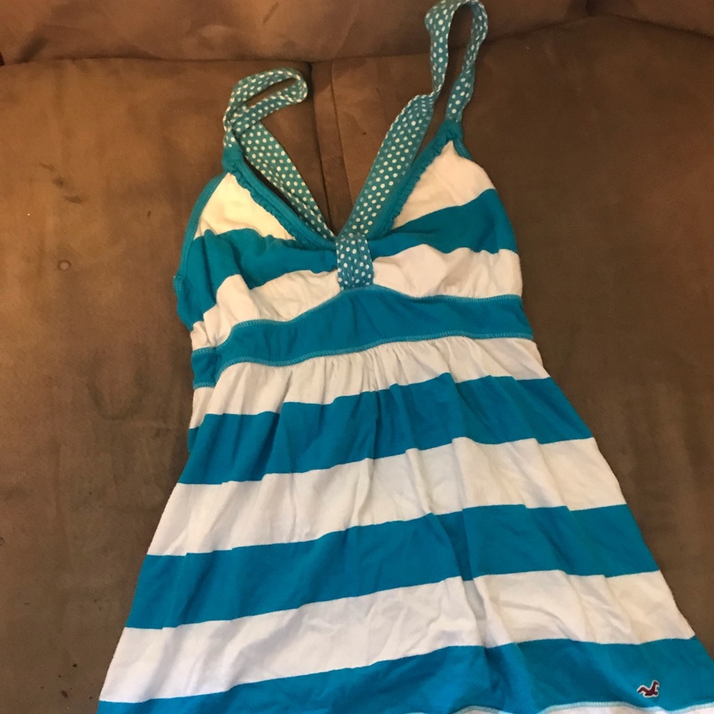 Tank top flare at bottom size small